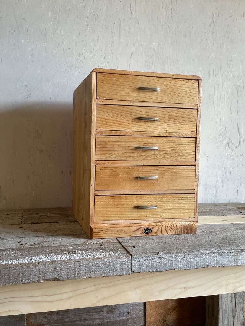 山加産業　木製小引き出し