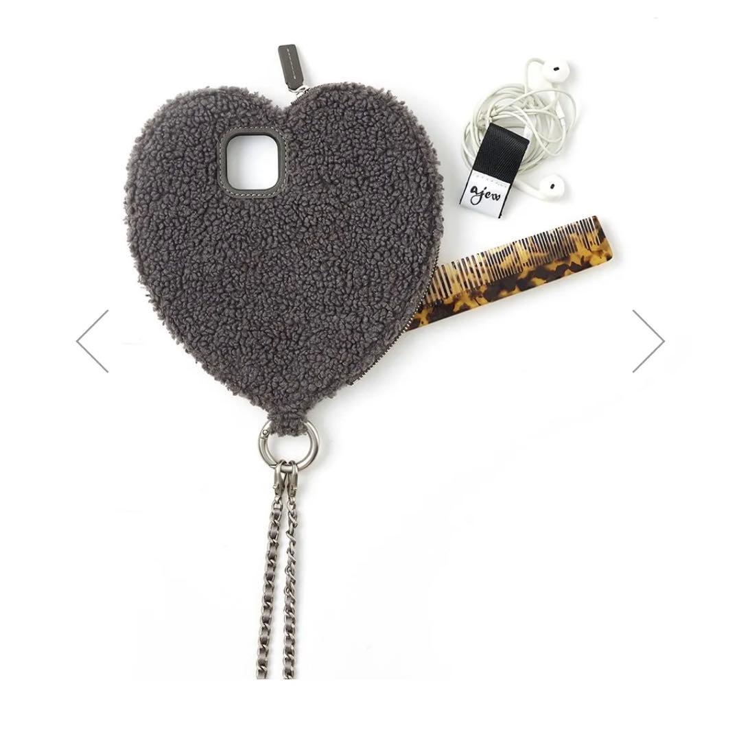 【値下げ】ajewハートスマホケース