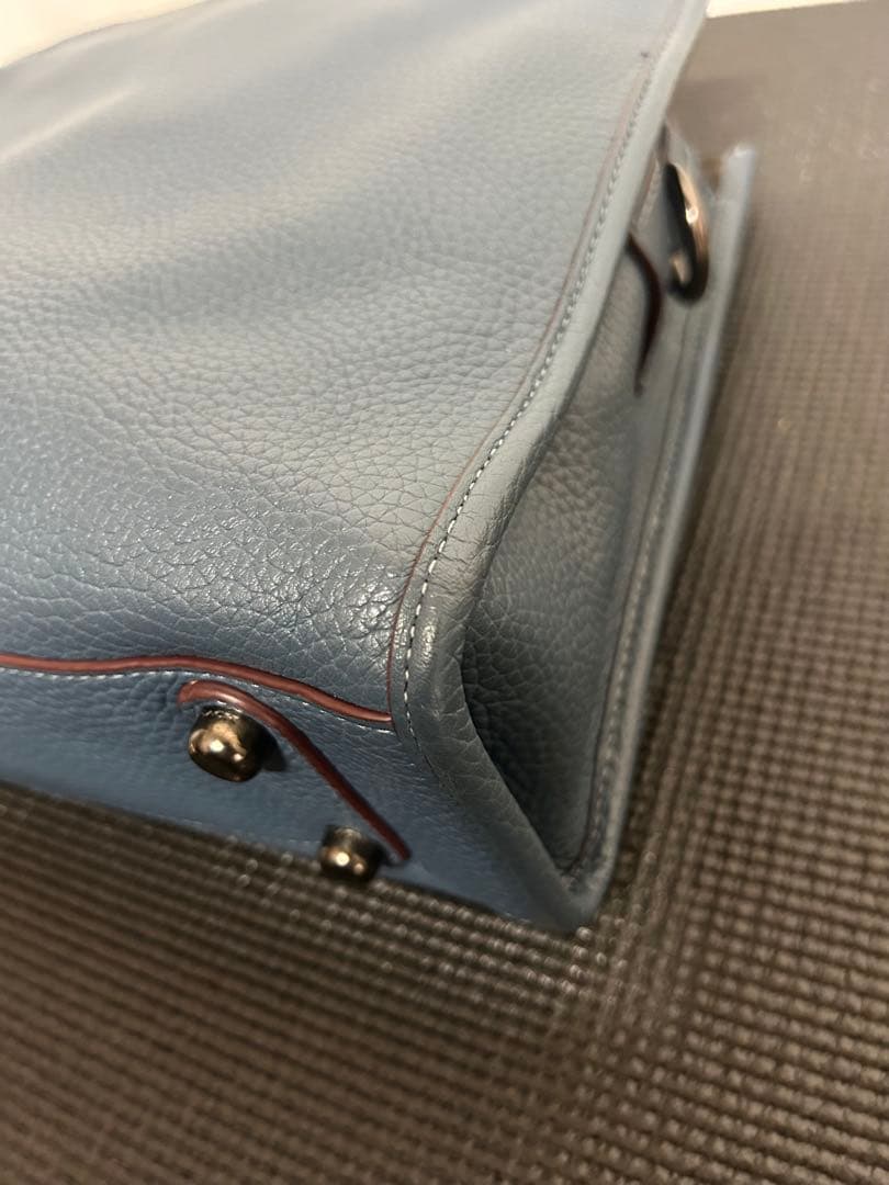 COACH コーチ ローグ ビジネスバッグ ブリーフケース グラブタン 本革