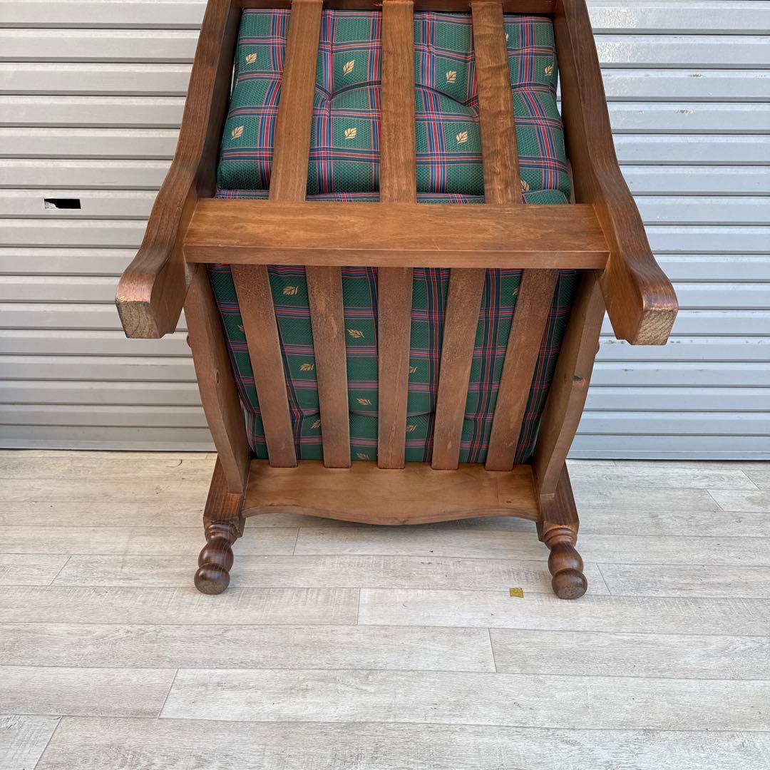 未使用品　スペイン DANVES シングルソファ　ソファ　1人掛け　カントリー