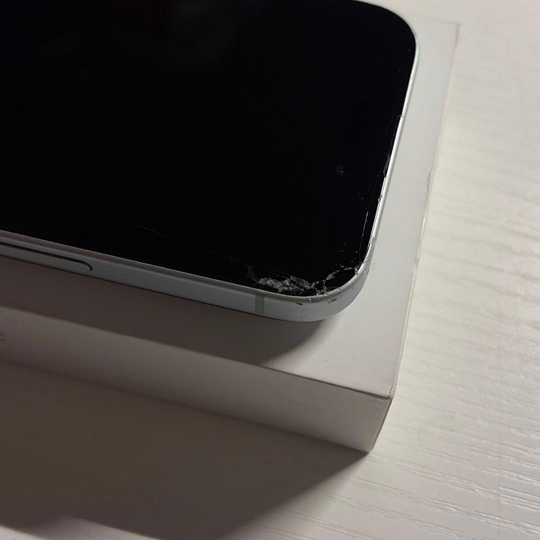 iPhone15 256GB ブルー SIMフリー ジャンク