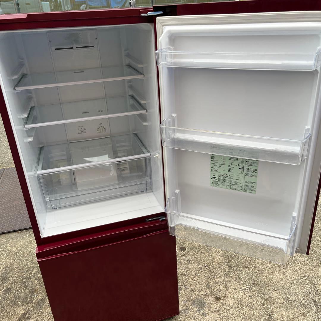 愛知岐阜/送料込★美品★アクア 184L冷蔵庫　AQR-18G (R)　18年製