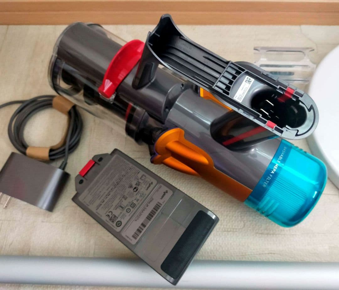 【中古美品】ダイソン V12 Detect Slim SV46 充電スタンド