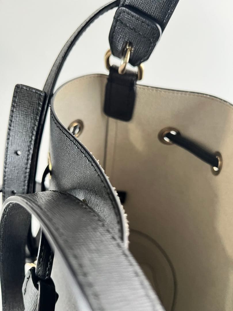 極美品✨FURLA フルラ 2wayバッグ ステイシーショルダー バケット