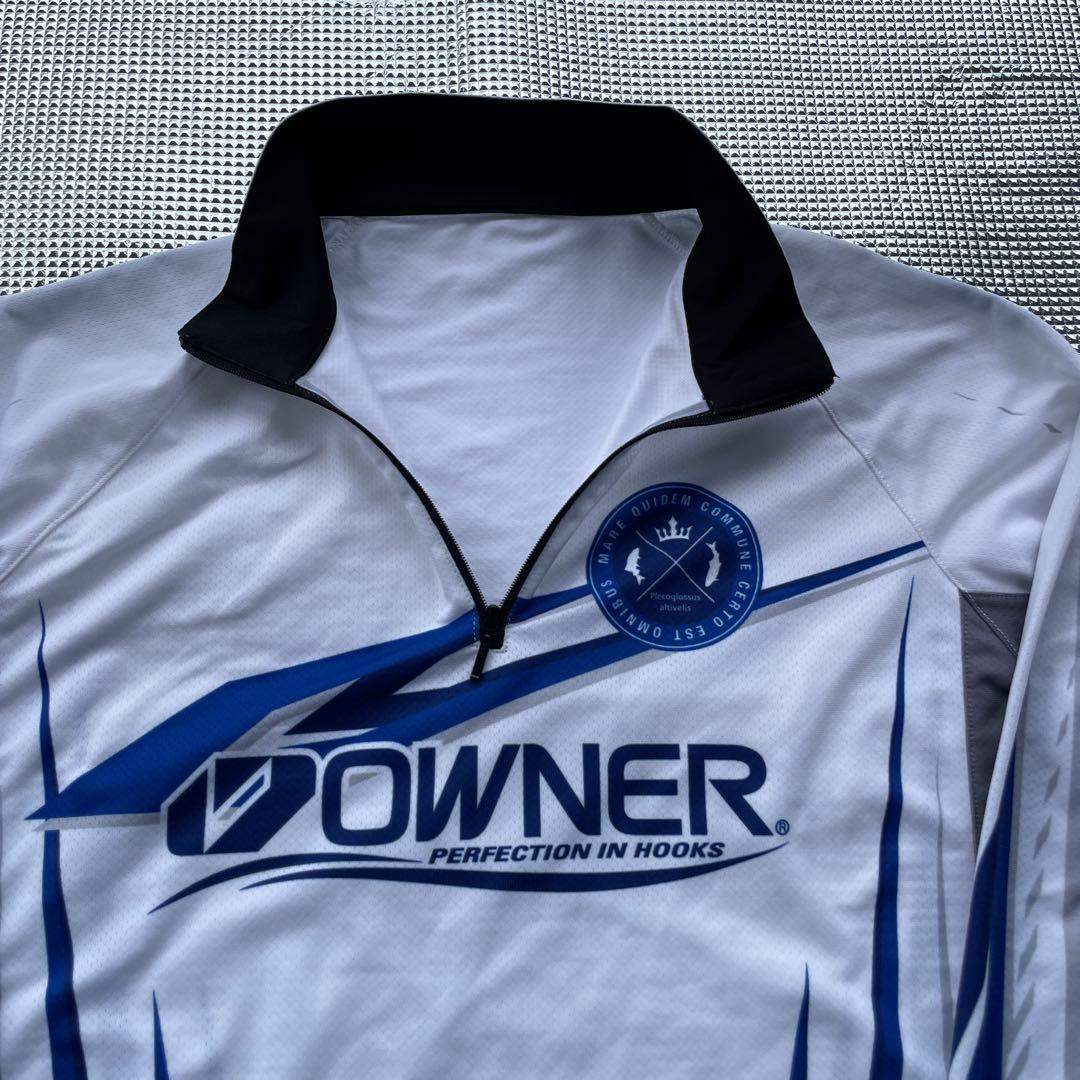 オーナー OWNER ハーフジップ　長袖ウェア　鮎 シャツ サイズL