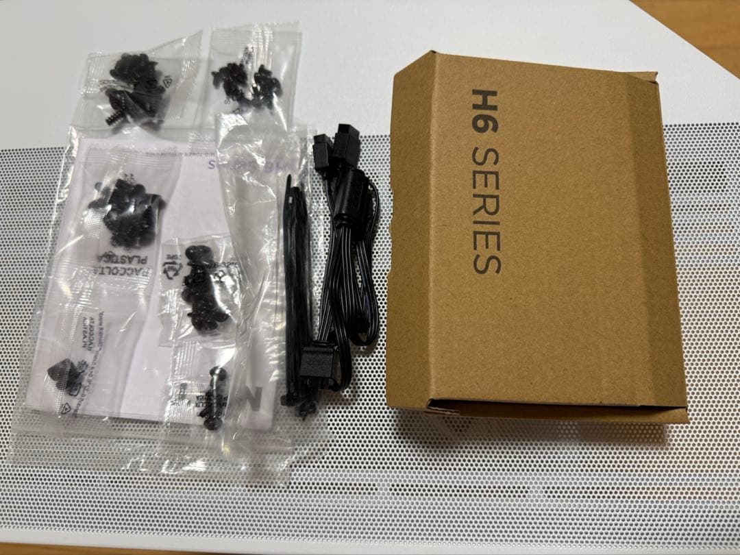 NZXT H6 FLOW RGB コントローラーファンセット