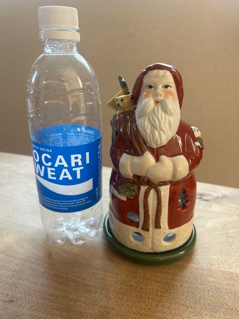 Villeroy&Bochクリスマス　サンタクロース　キャンドル灯