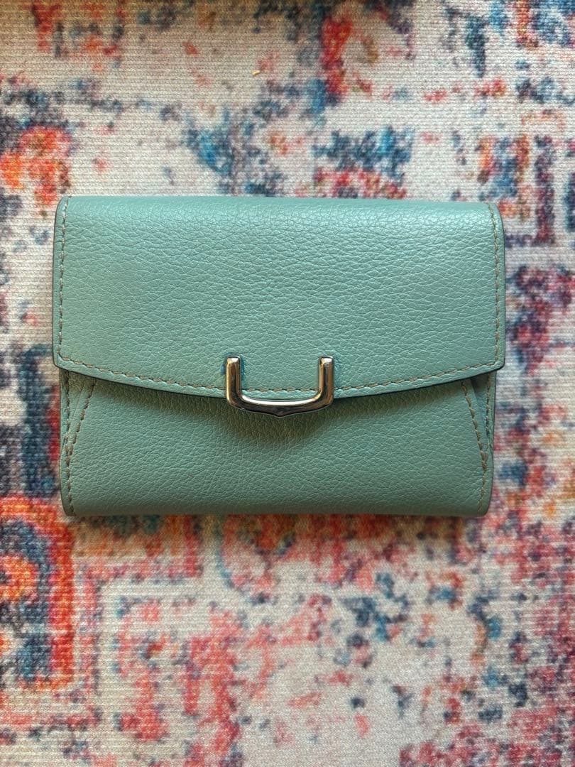 Cartier カルティエ ミントグリーン 名刺入れ カードケース レディース