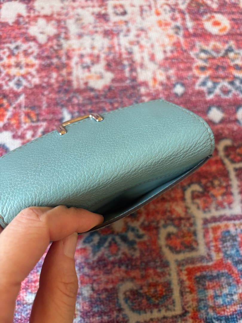 Cartier カルティエ ミントグリーン 名刺入れ カードケース レディース