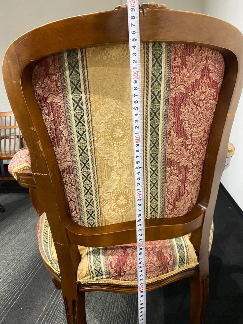 アンティーク　猫足　チェア　アームチェア　ヴィンテージ イタリア