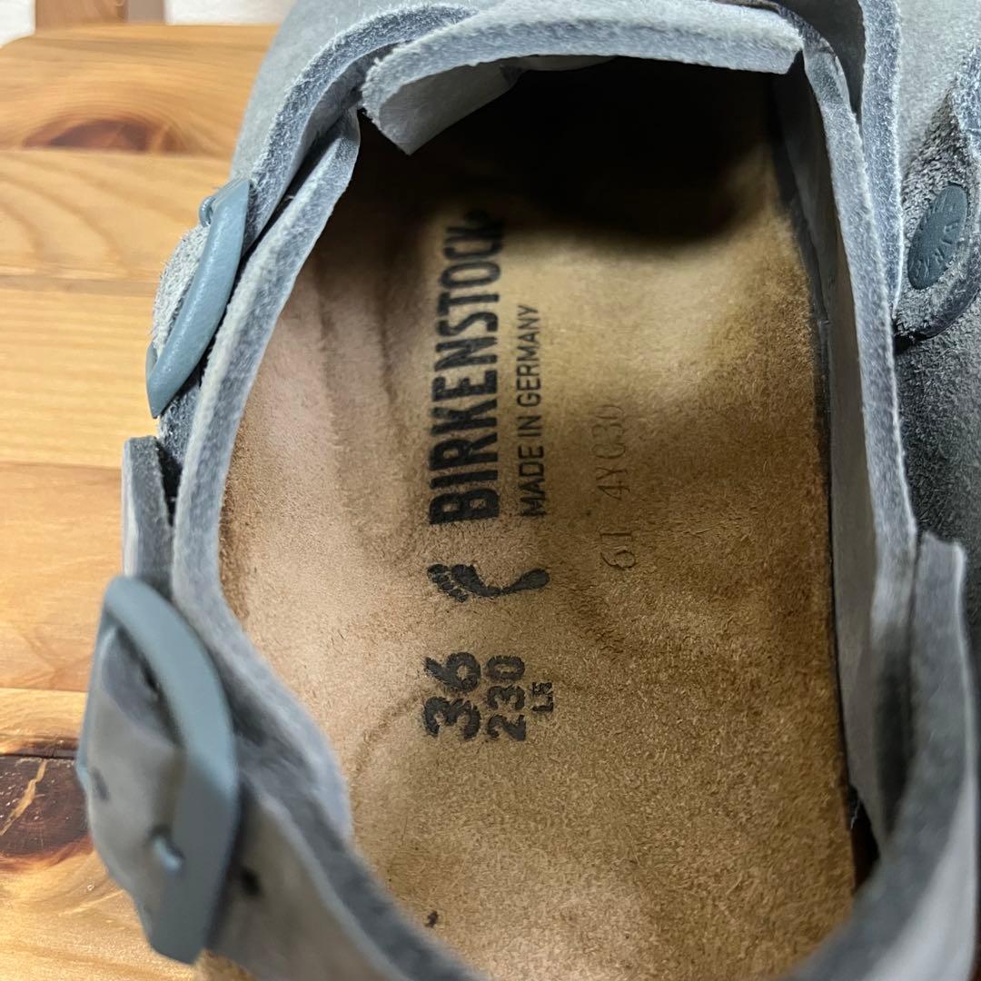 ビルケンシュトック　スエードサンダル　バックストラップ付き　トキオ　グレー　23