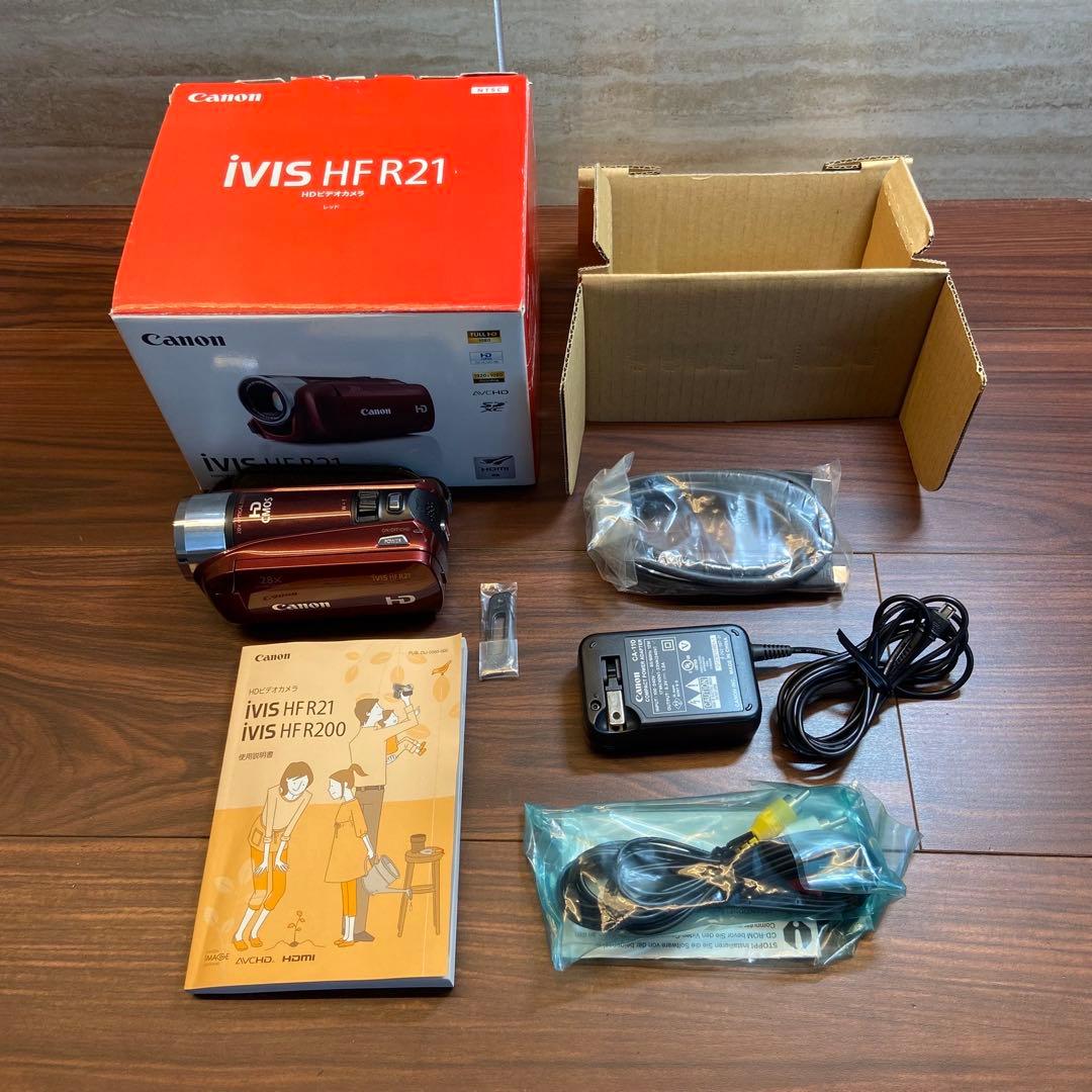 Canon デジタルビデオカメラ iVIS HF R21 2787