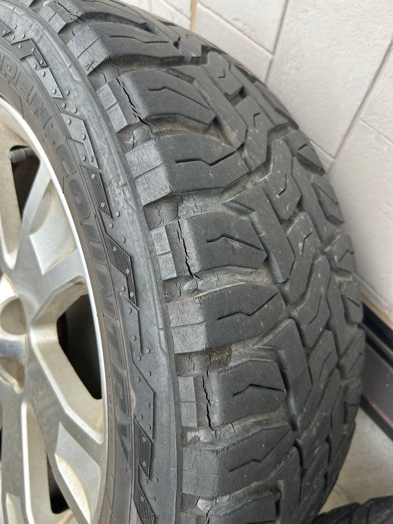デリカD5 純正　ホイール　タイヤセット　手渡し希望