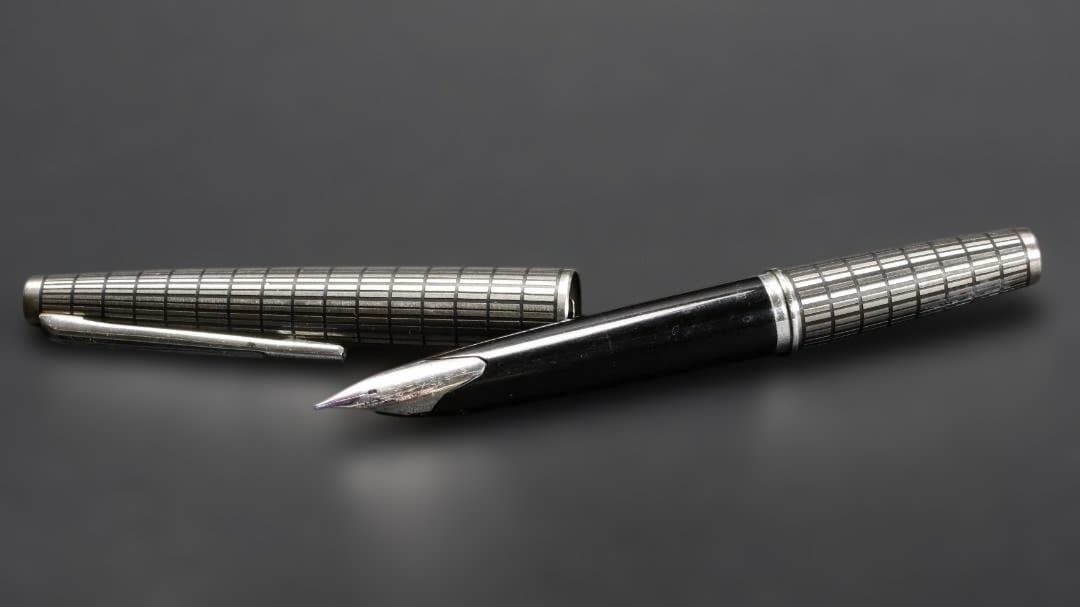 K*o様 パイロット Elite 万年筆 18K-750 クロスハッチ