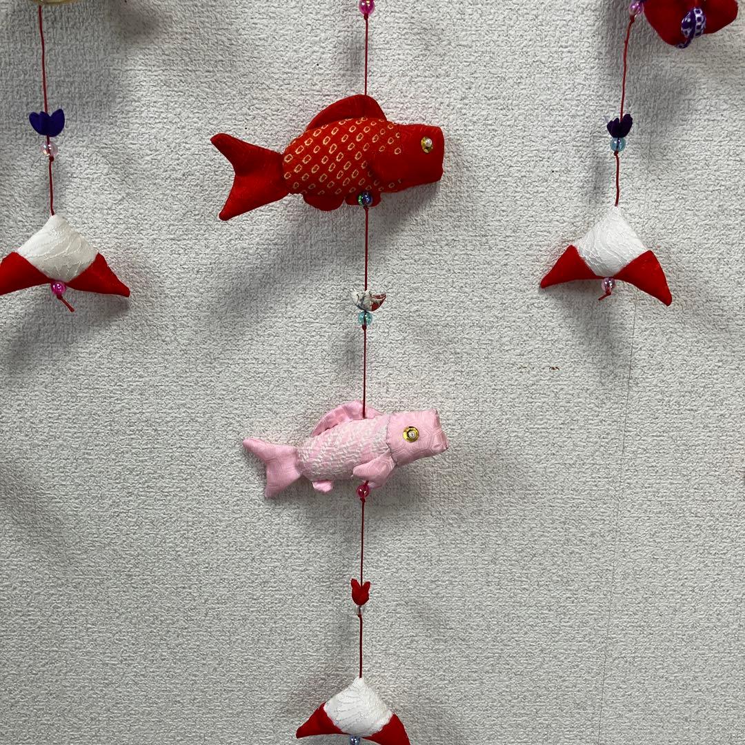 102 新作　鯉のぼり壁掛け吊るし飾り初節句五月飾り下げも