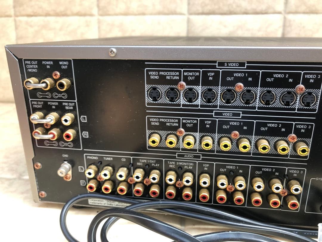 サンスイ AU-V7500G ゴールド AVアンプ 動作品(G108)