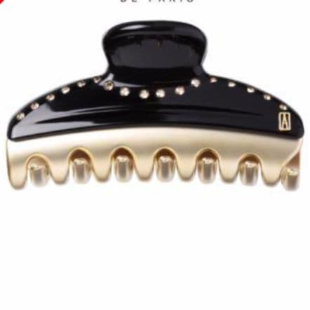 M 銀　ALEXANDRE DE PARIS ヘアクリップ ヴァンドーム