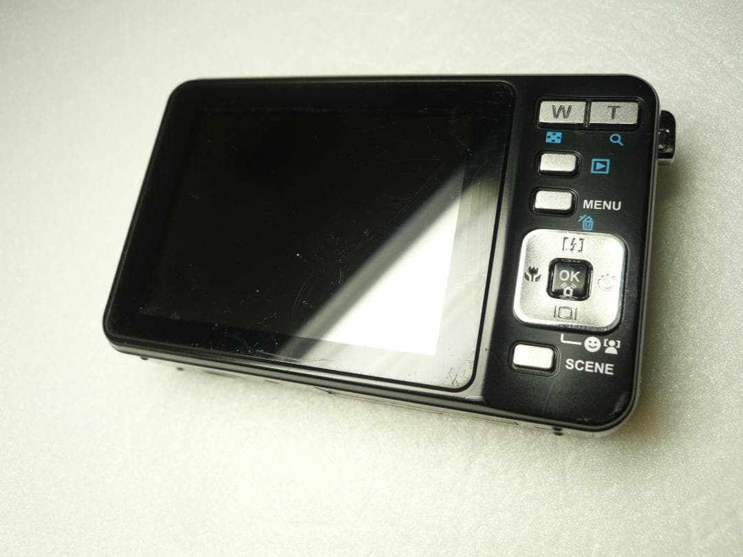 PENTAX★Optio E85⭐️欧州限定モデル❤️新品バッテリー★ブラック