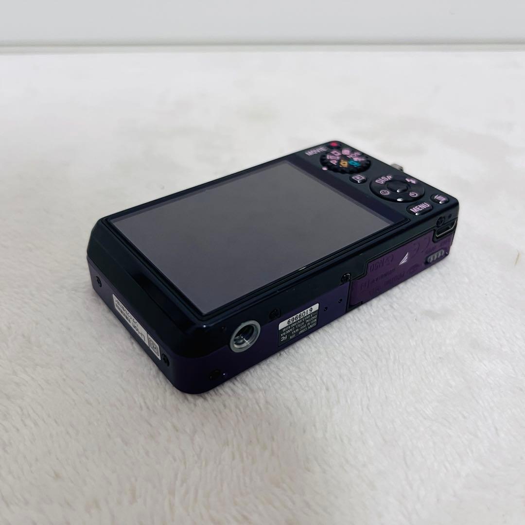 美品 ソニー SONY Cyber-shot DSC-WX5 パープル