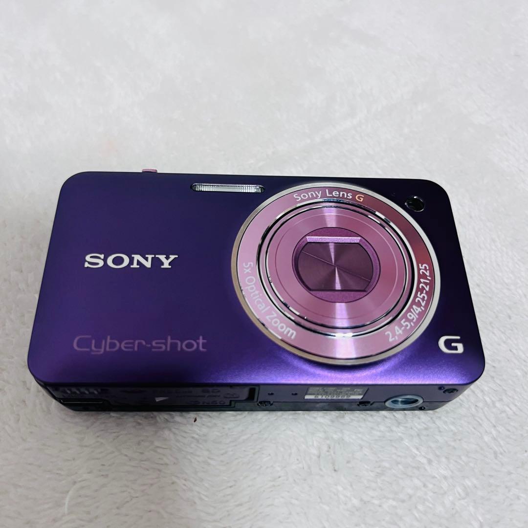 美品 ソニー SONY Cyber-shot DSC-WX5 パープル