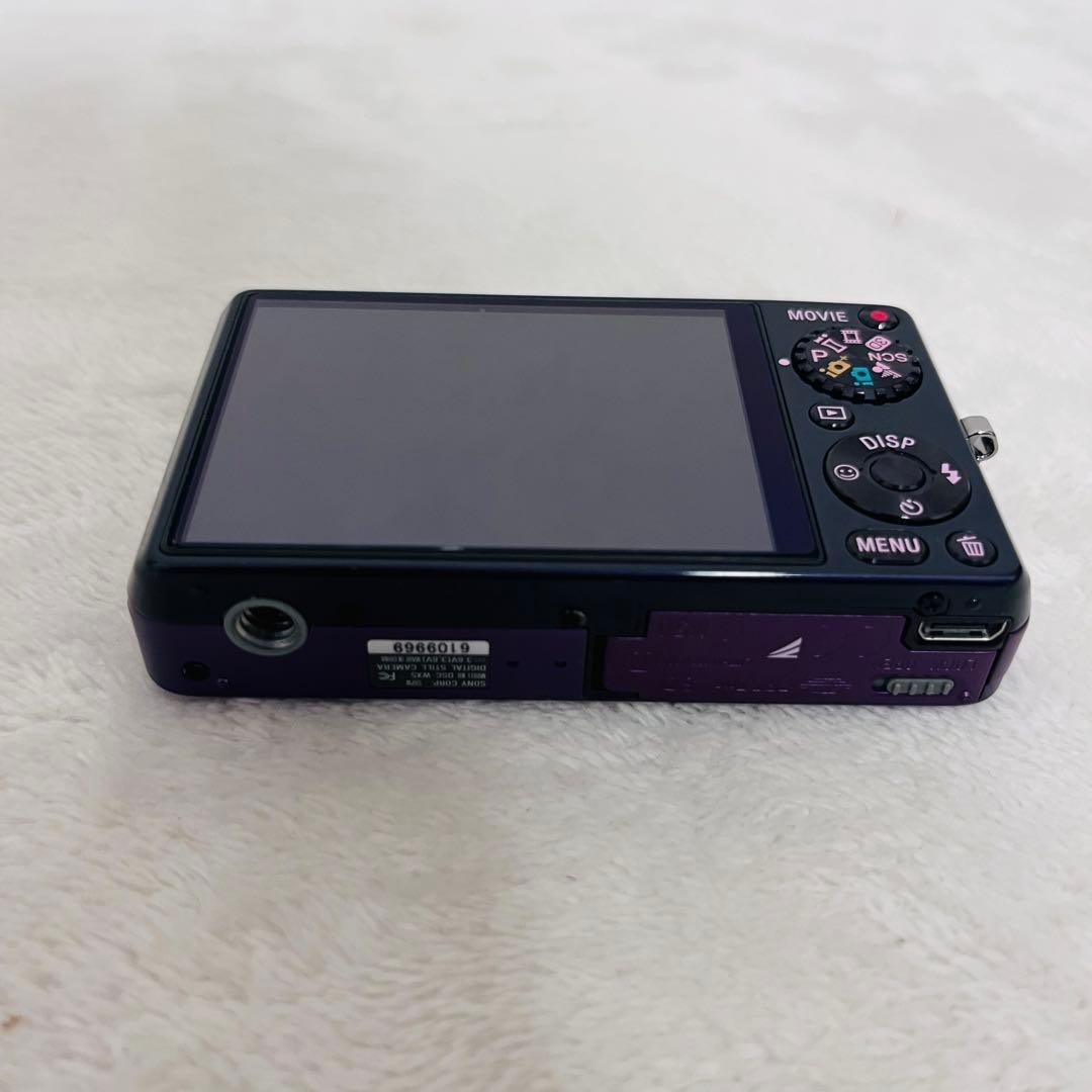 美品 ソニー SONY Cyber-shot DSC-WX5 パープル