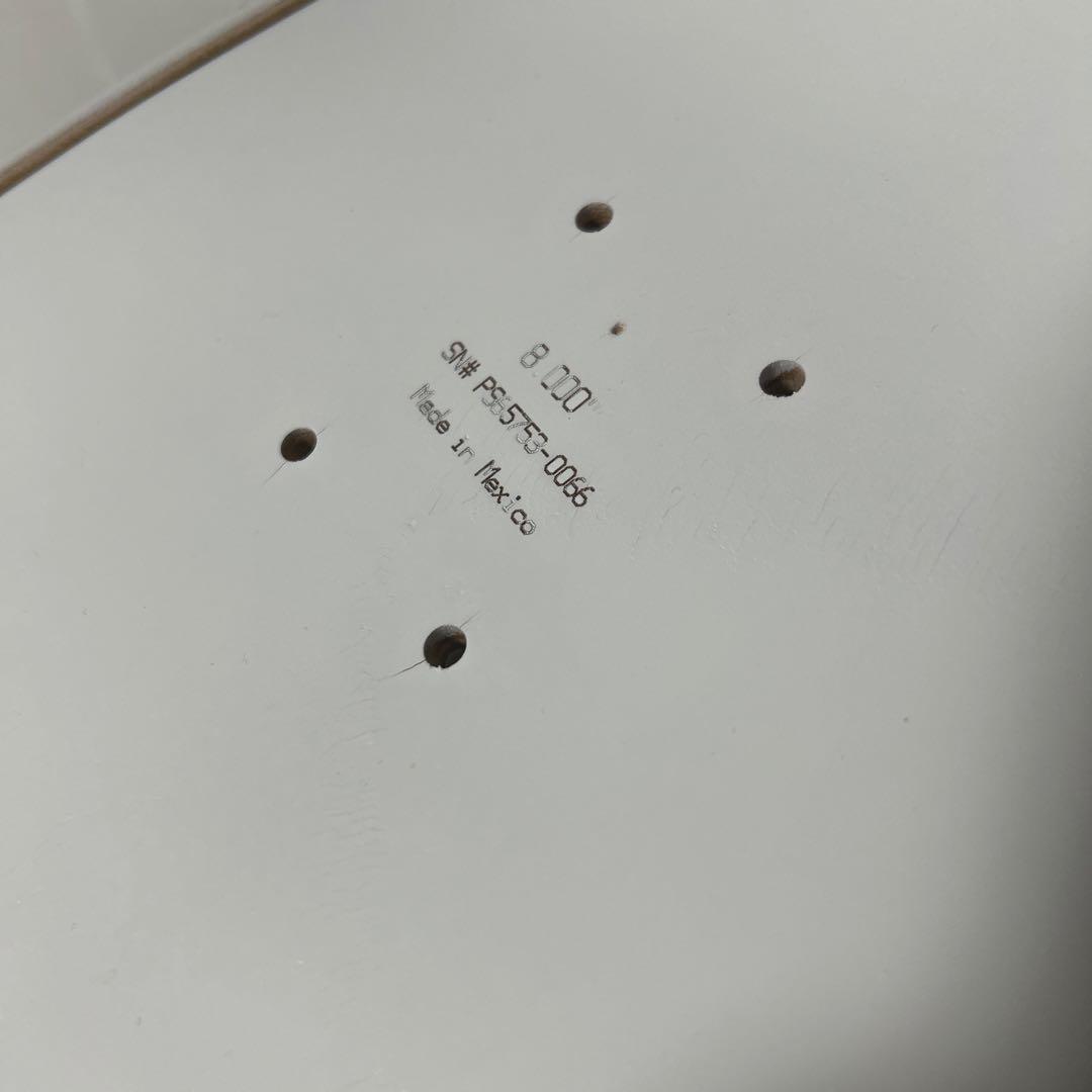 kyne スケートボード 2枚セット　白　NO COFFEE