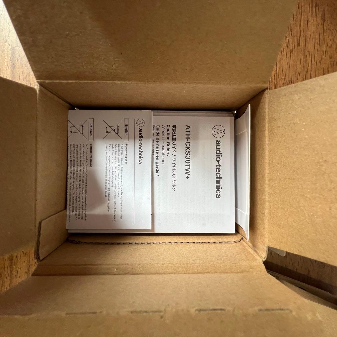 audio-technica ワイヤレスイヤホン　ATH-CKS30TW+