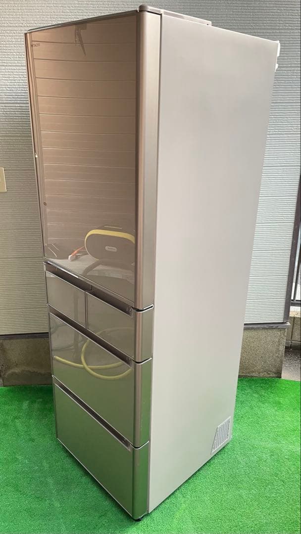 586分解洗浄済み✨ 日立 Sシリーズ ガラストップ5ドア冷蔵庫 真空チルド