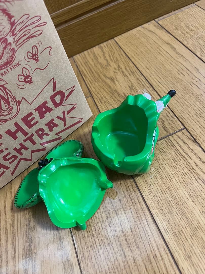 【値下げ】Rat Fink Head ashtray ラットフィンク 灰皿