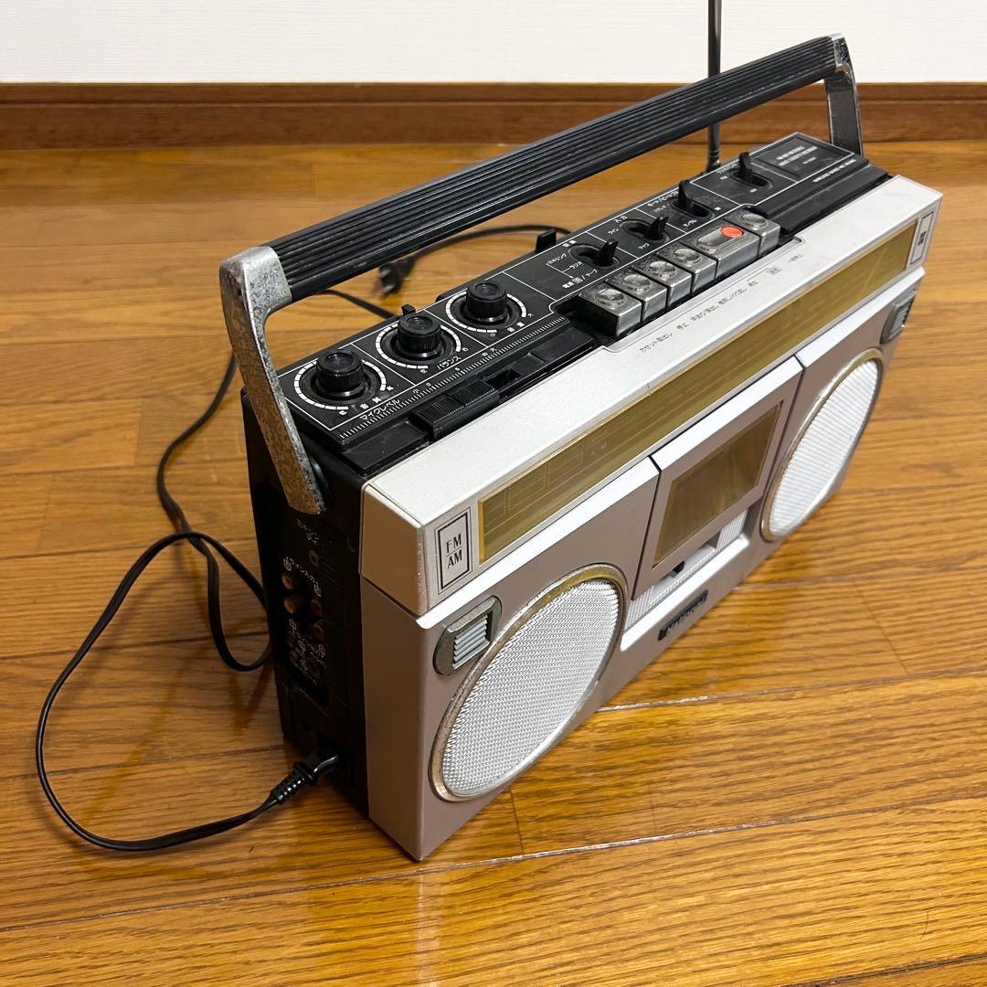 National RX-5060 ラジカセ 昭和レトロ 動作品 ラジオ カセット