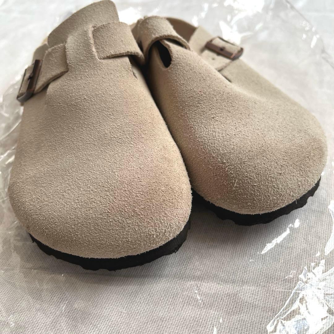 BIRKENSTOCK ビルケン　ボストン　ベージュ トープ　サボサンダル 37
