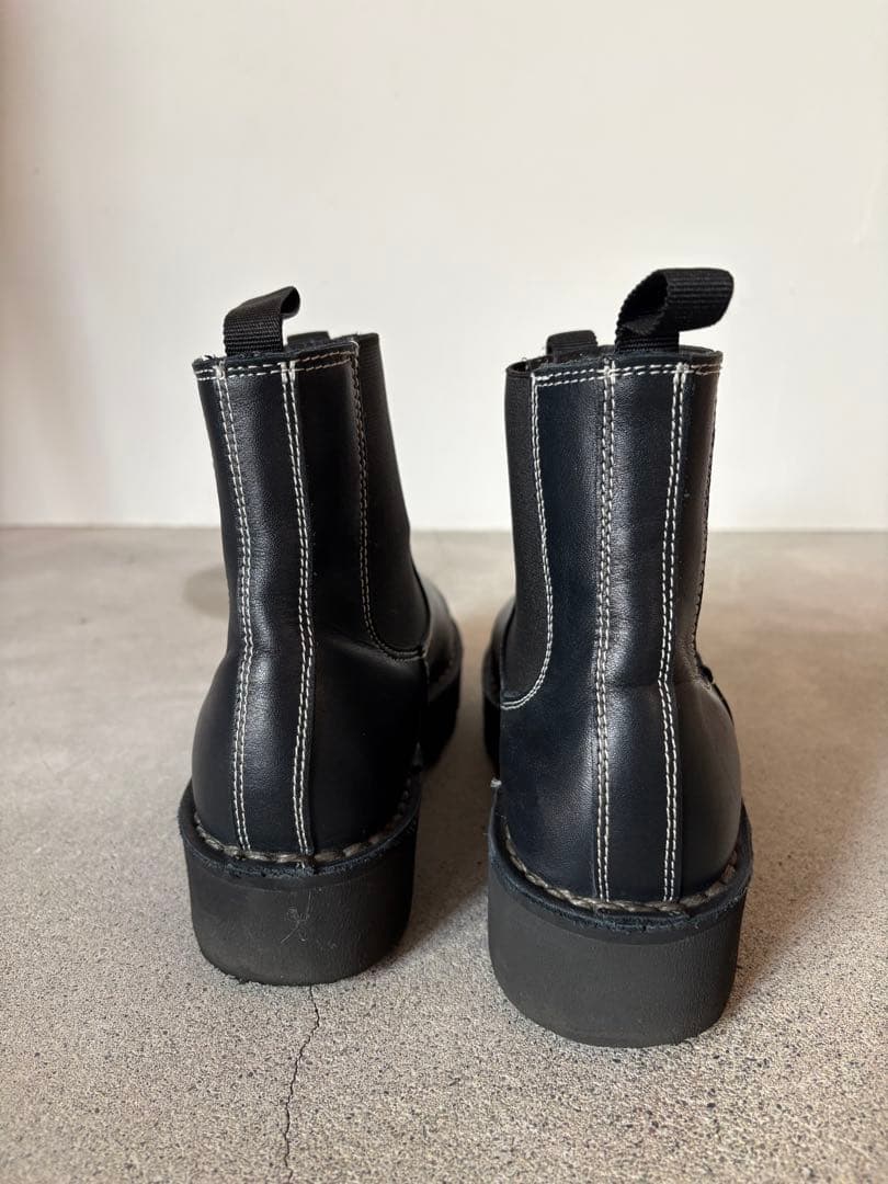 SOFIE D'HOOREソフィードール 37 ブラック サイドゴアブーツ