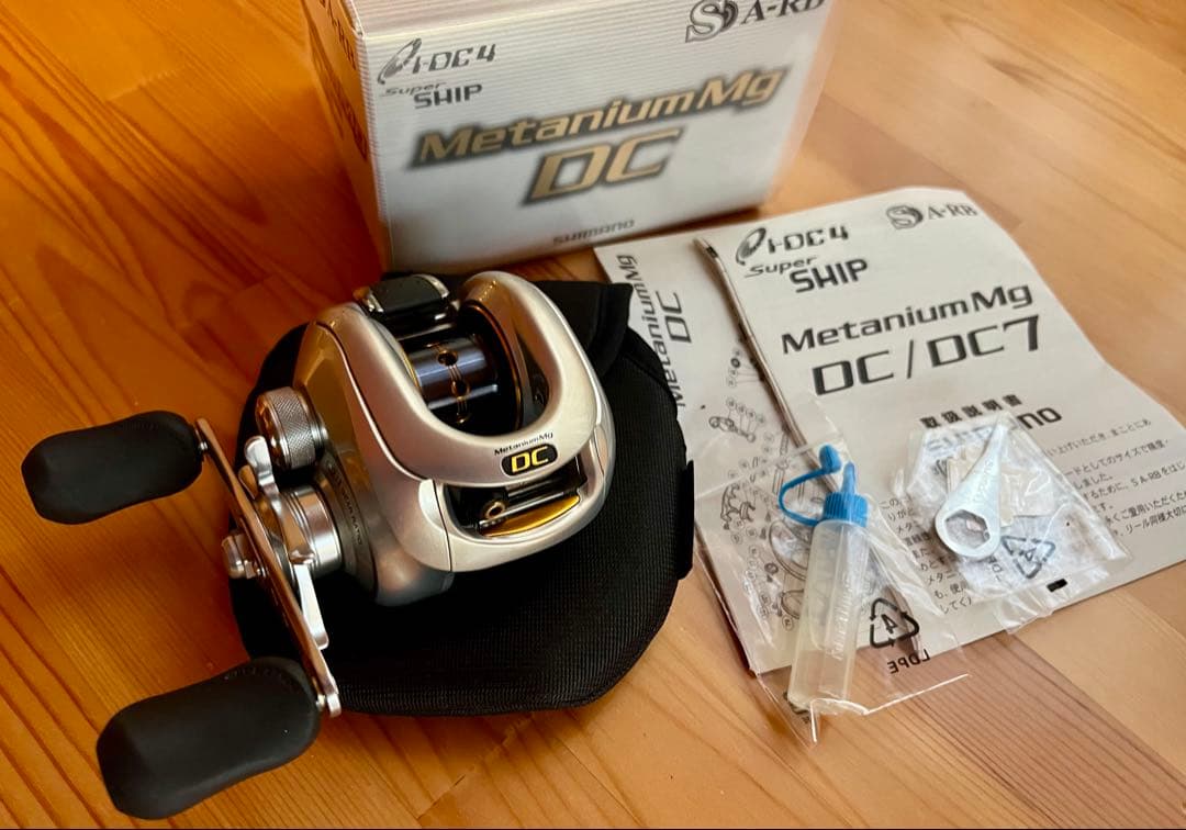 美品！　シマノ　08メタニウム Mg DC 箱付きフルセット