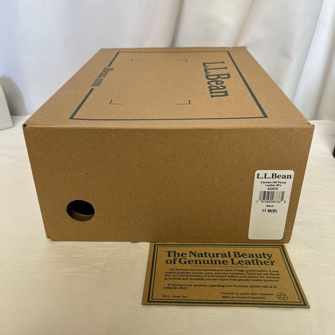 新品 L.L bean カムデン ヒルズ ペニーローファー 黒11
