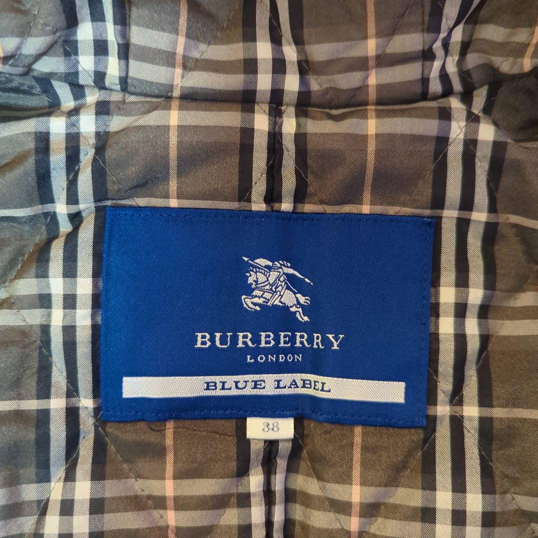 お値下げしました!BURBERRY BLUE LABEL モッズコート38カーキ