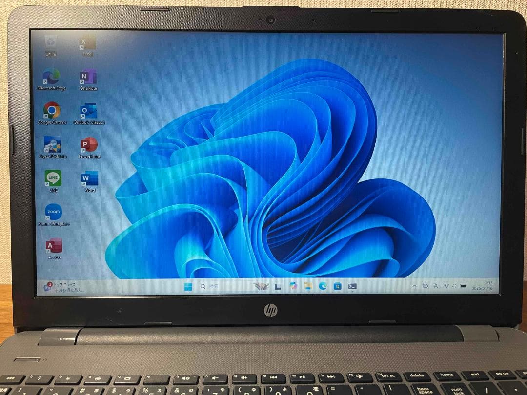 Win11 HP 第7世代i3 メモリ8GB SSD128GB HDD750GB