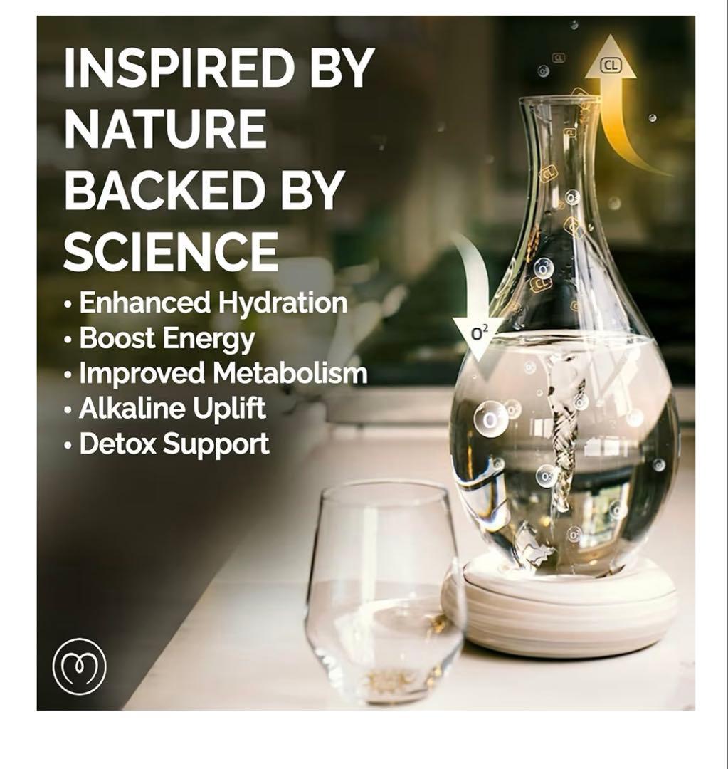 アメリカで人気！MAYU water Swirl グレーベース　構造水