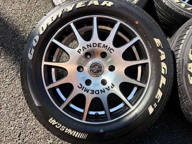 ハイエース、レジアスエース！ファブレス PANDEMIC LD-13 17インチ