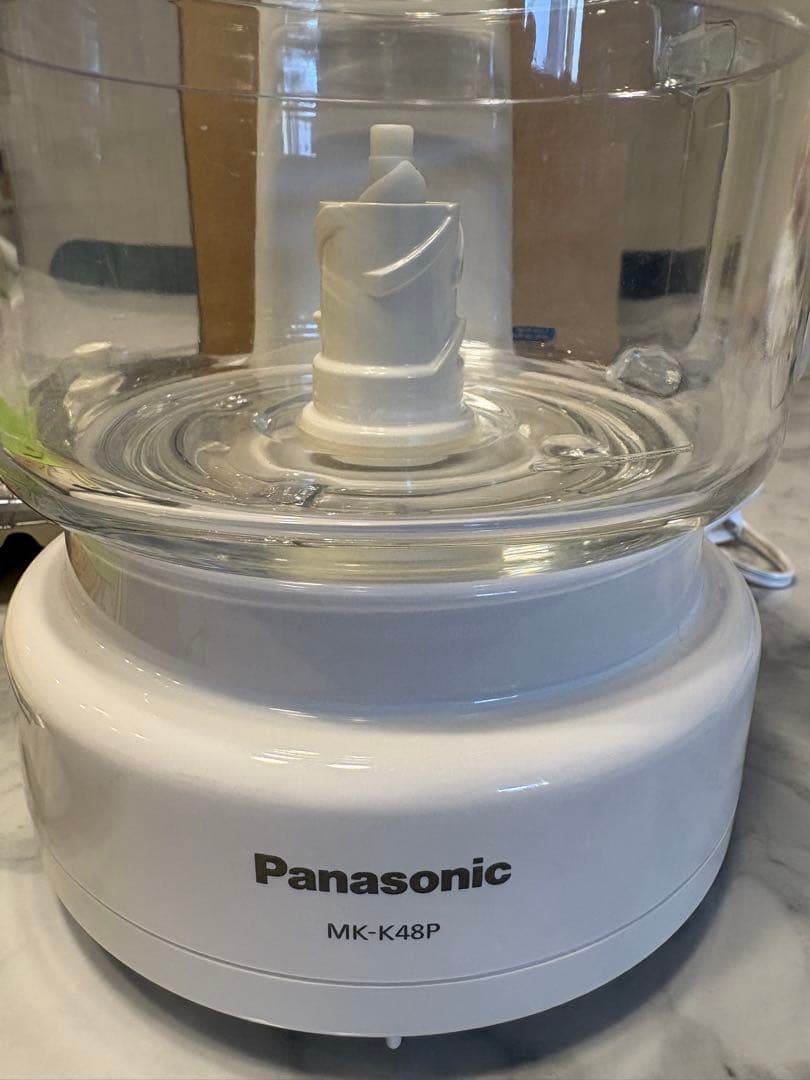 パナソニック　フードプロセッサー　MK-K48P-W