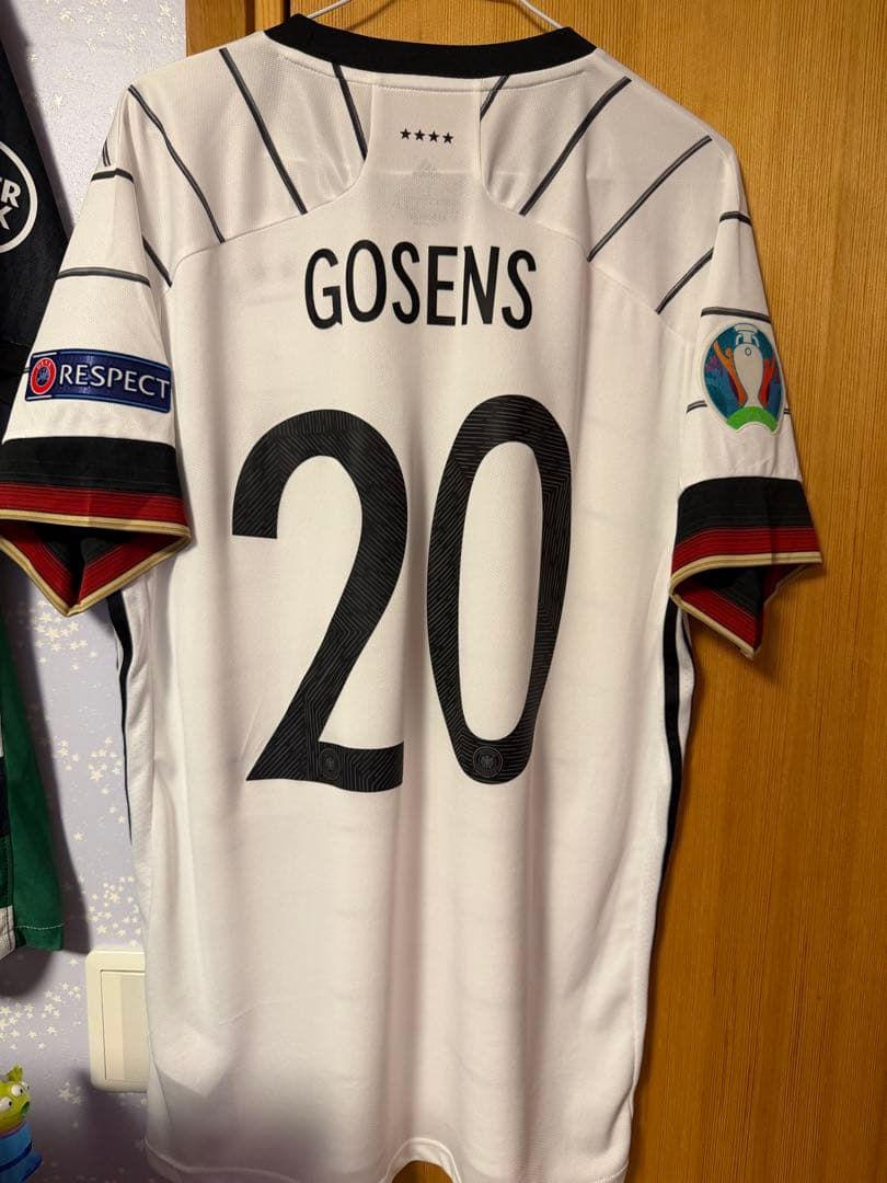 正規品　ユーロ2020 ドイツ代表　ユニフォーム ロビン・ゴセンス選手
