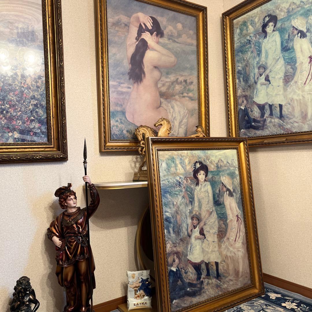 【更に値下げしました】大きな複製画《ルノアール》