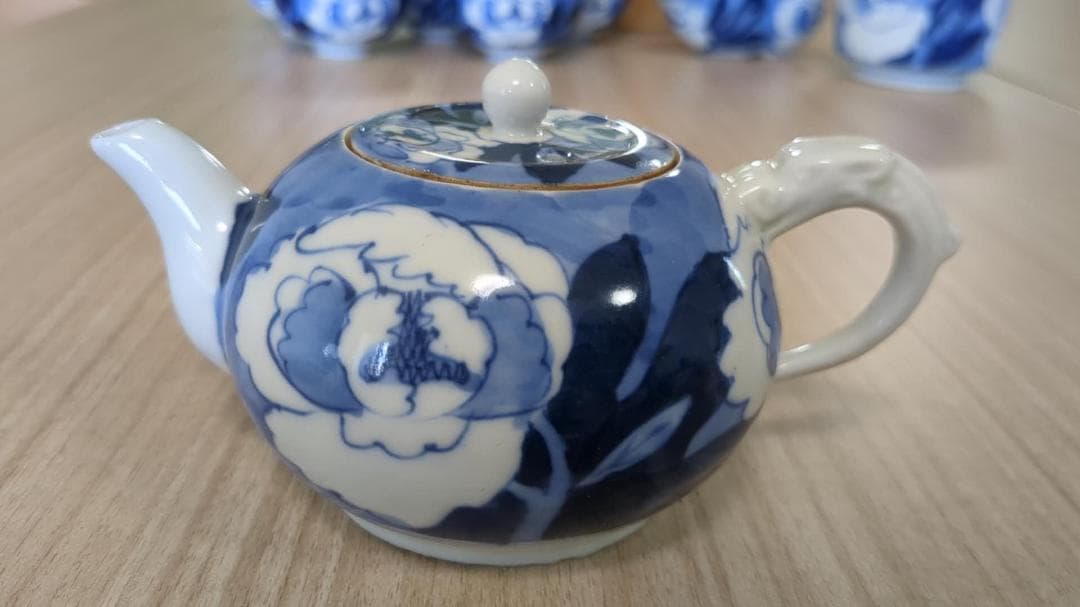 伊万里焼　骨董　急須　湯冷まし　アンティーク茶器セット