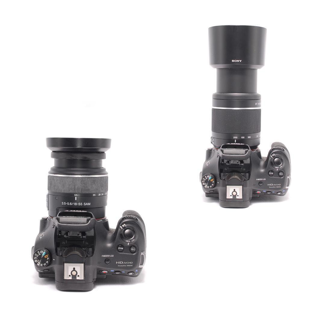 ❤即購入1000円OFF❤ ソニー α58 望遠レンズ ダブルズームキット