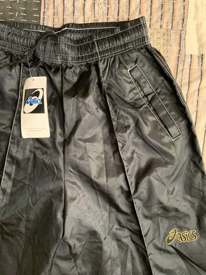 未使用品 90s asics ウインドブレーカー アシックス セットアップ