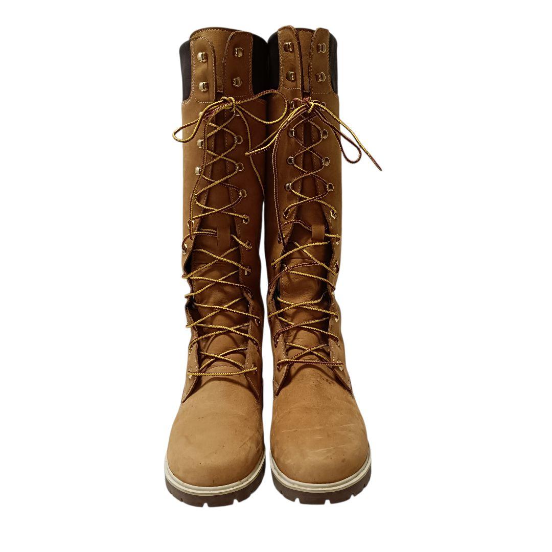 ティンバーランド　ロング　24cm ウォータープルーフ レースアップ　23345