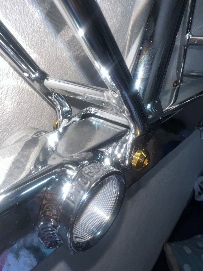 孤品 電鍍銀色 Pacific CarryMe 折りたたみ自転車