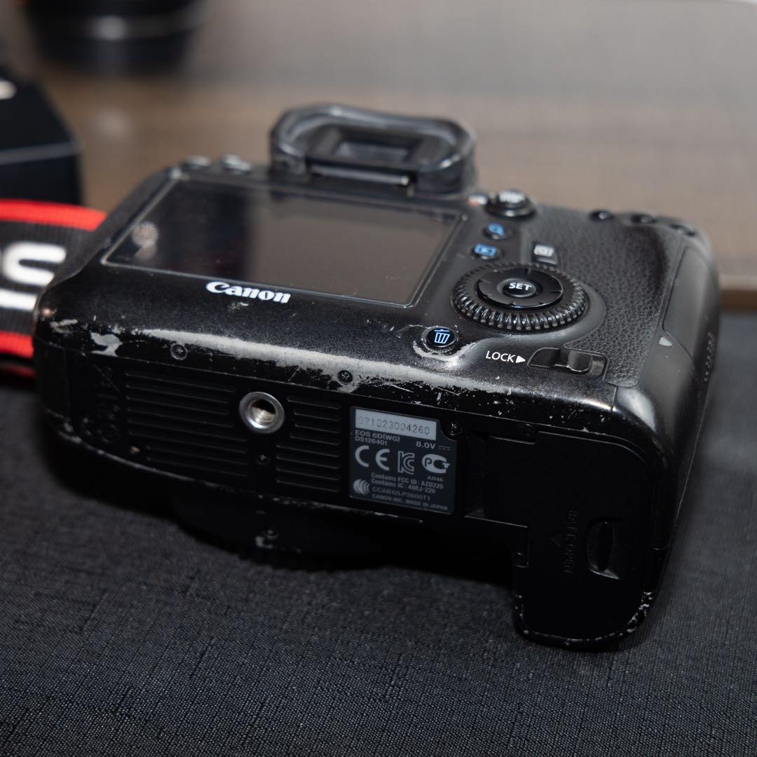 【セット売り】Canon EOS 6D +Lレンズ2本+単焦点レンズ