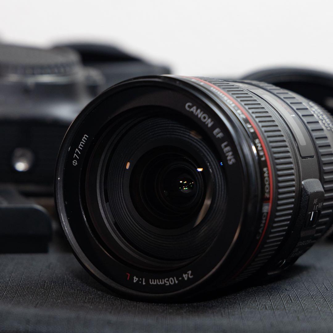 【セット売り】Canon EOS 6D +Lレンズ2本+単焦点レンズ