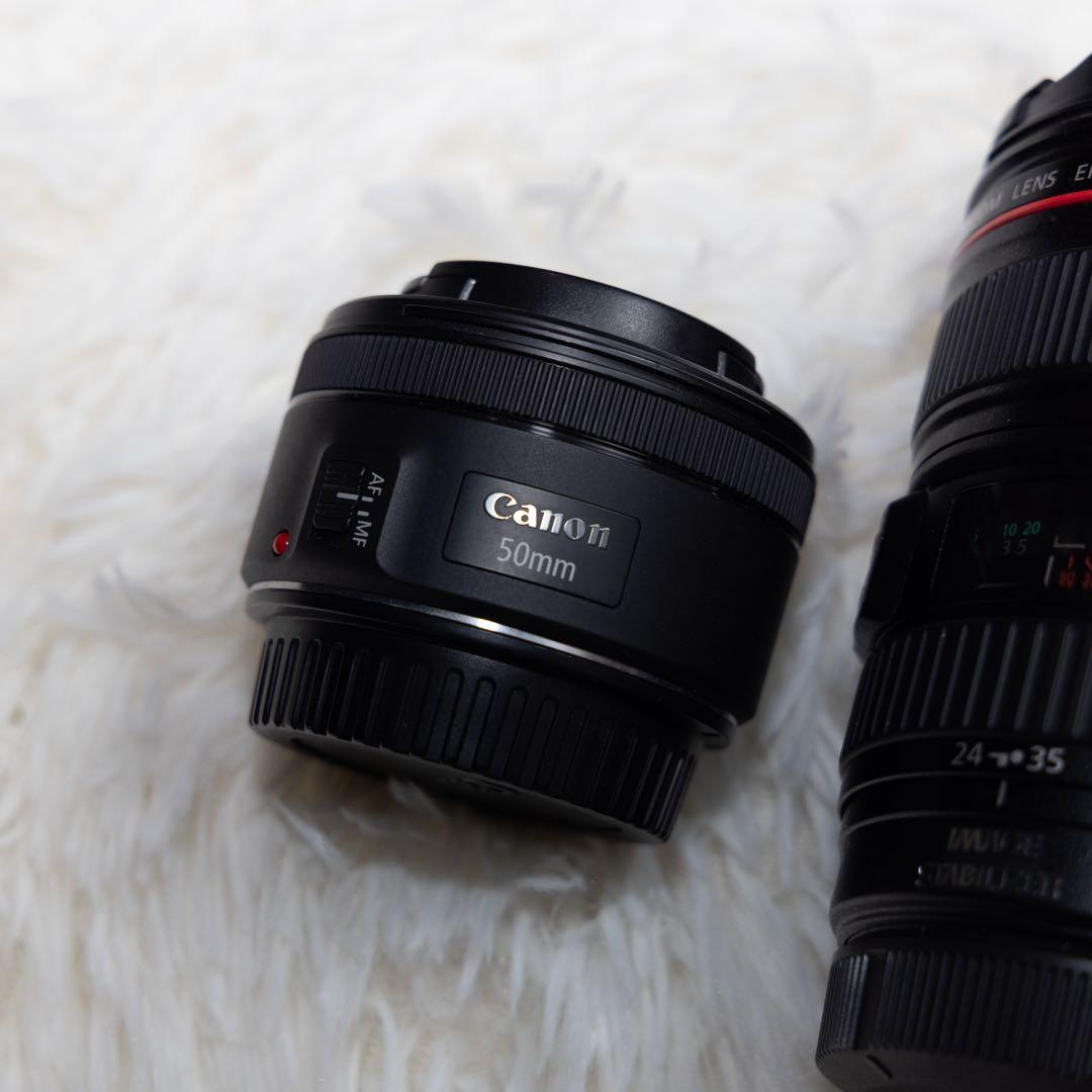 【セット売り】Canon EOS 6D +Lレンズ2本+単焦点レンズ