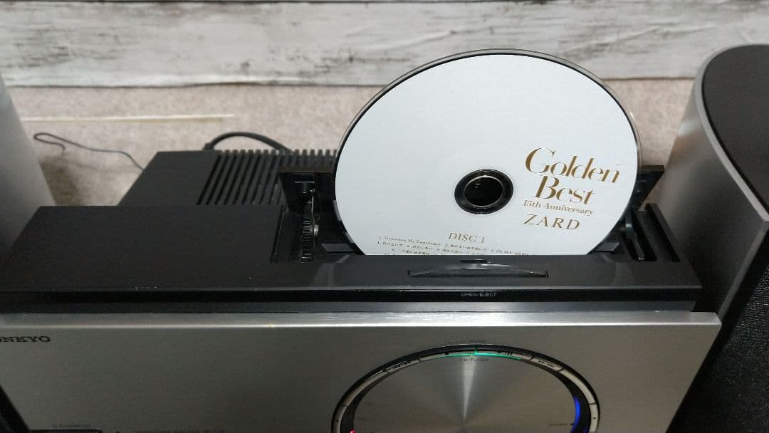 オンキョーCD-MDチューナーアンプ FR-T1 リモコン取説他付き